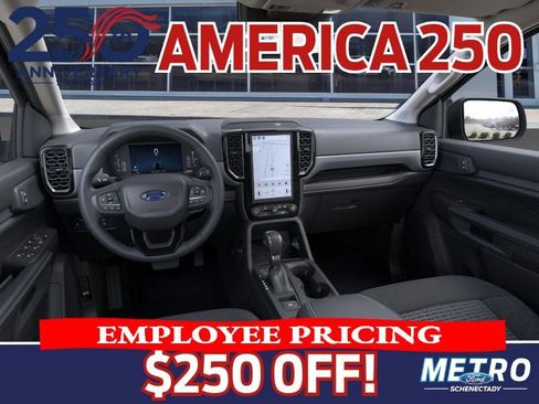 New 2025 Ford Ranger XLT w/ Black Appearance Package AWD/4WD image 9