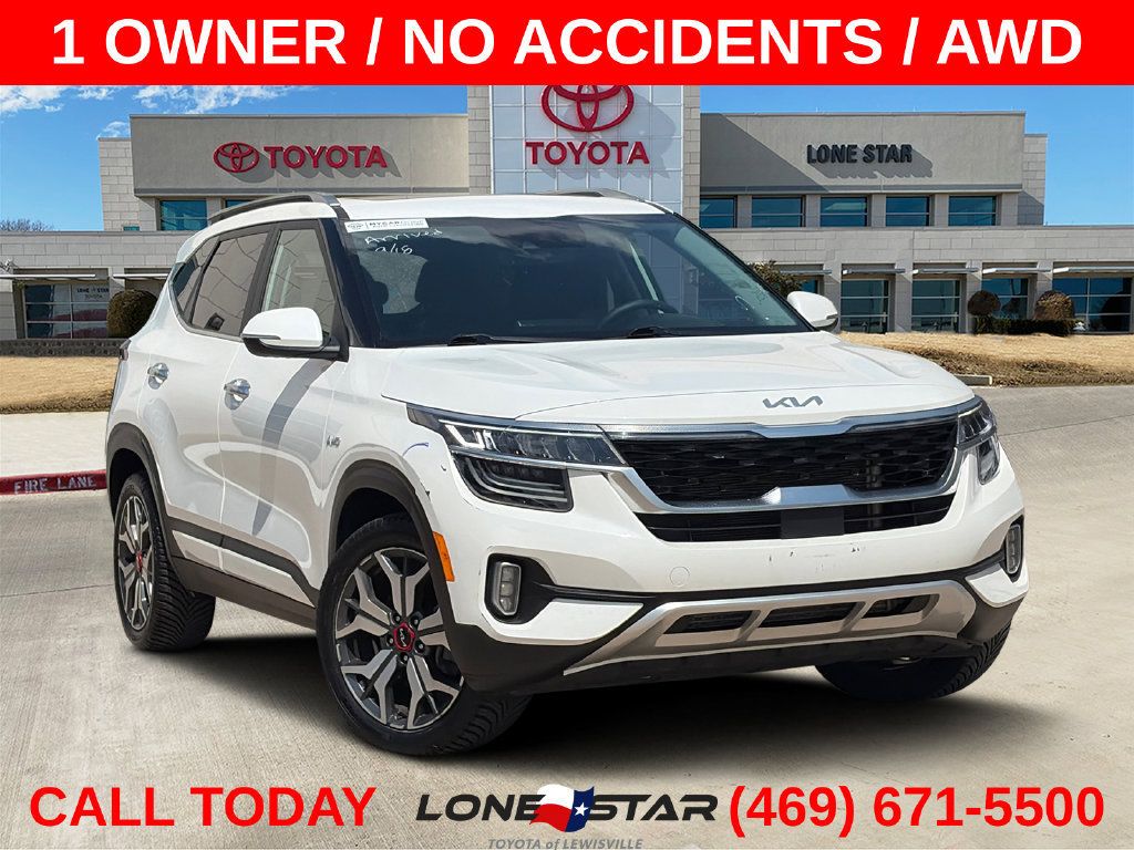 Used 2023 Kia Seltos SX w/ SX Sunroof Package AWD/4WD image 1