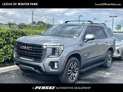 Used 2021 GMC Yukon AT4 w/ Rear Media and Nav Package