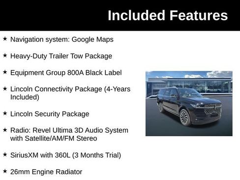 New 2027 Lincoln Navigator L Black Label AWD/4WD image 6