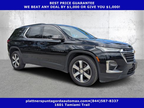 Used 2023 Chevrolet Traverse LT w/ LT Premium Package AWD/4WD image 1
