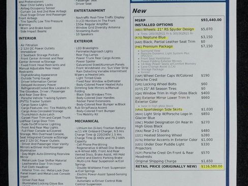 Used 2024 Porsche Taycan w/ Premium Package image 48