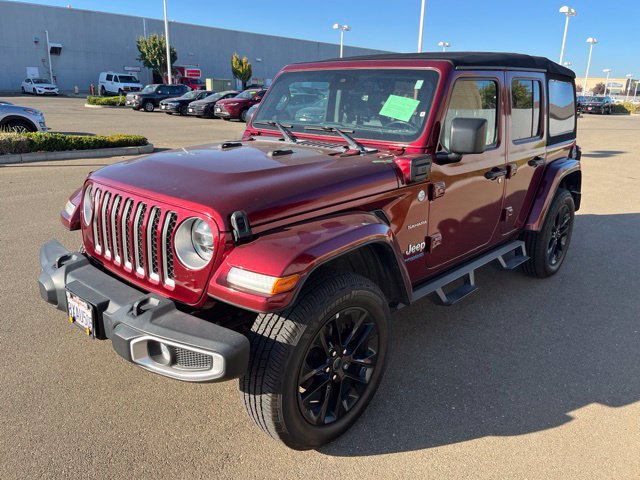 Used 2021 Jeep Wrangler Unlimited Sahara w/ Cold Weather Group AWD/4WD image 9