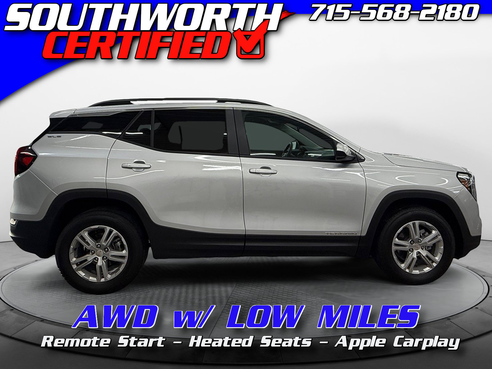 Used 2022 GMC Terrain SLE w/ Driver Convenience Package AWD/4WD image 1