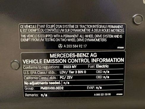Used 2023 Mercedes-Benz EQS 580 580 4MATIC image 82