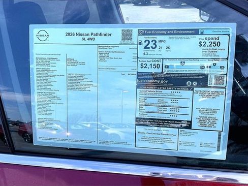 New 2026 Nissan Pathfinder SL image 13