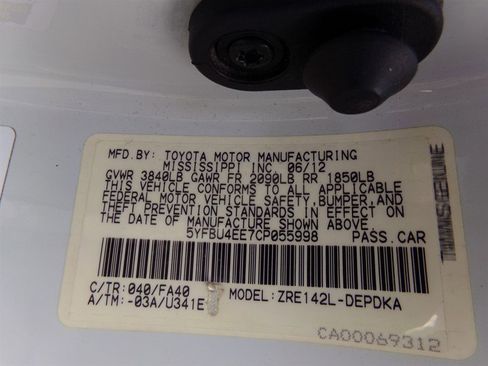 Used 2012 Toyota Corolla L image 41