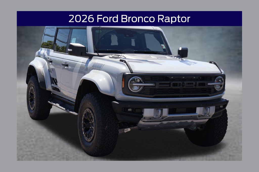 New 2026 Ford Bronco Raptor w/ Interior Carbon Fiber Pack AWD/4WD 360° Tour