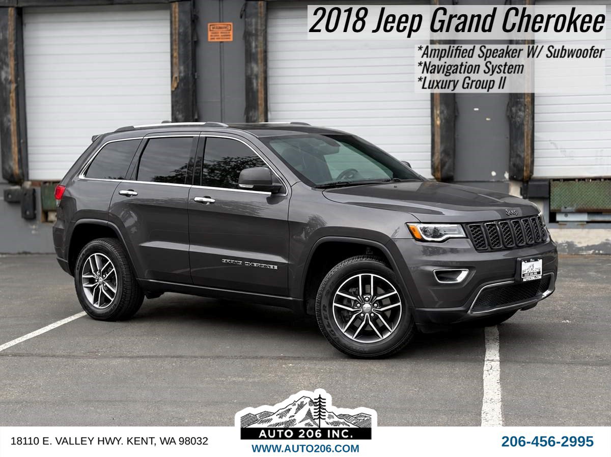 Used 2018 Jeep Grand Cherokee Limited w/ Luxury Group II AWD/4WD image 1