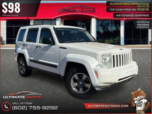 Used 2008 Jeep Liberty Sport w/ Popular Equipment Group AWD/4WD image 2