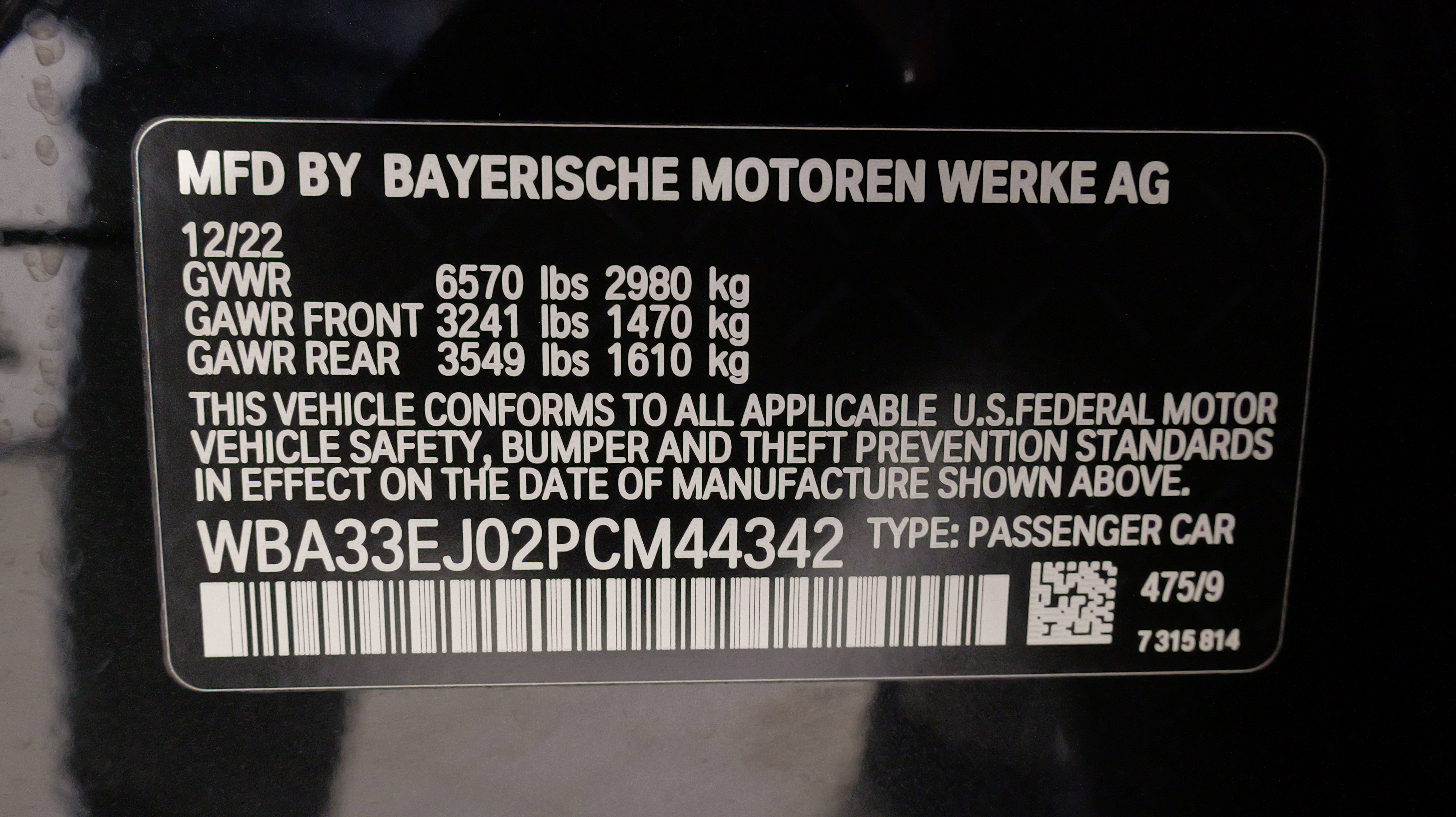 Used 2023 BMW 760i xDrive AWD/4WD image 62
