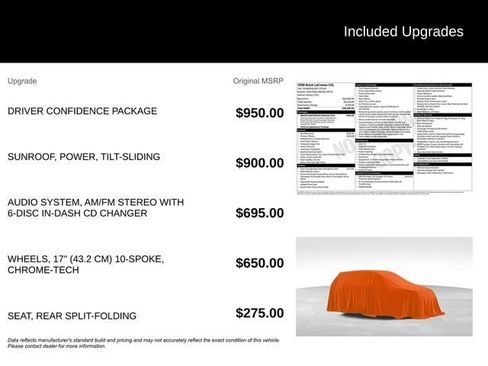 Used 2008 Buick LaCrosse CXL w/ Driver Confidence Package image 6