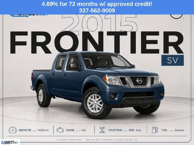 Used 2015 Nissan Frontier SV RWD image 1