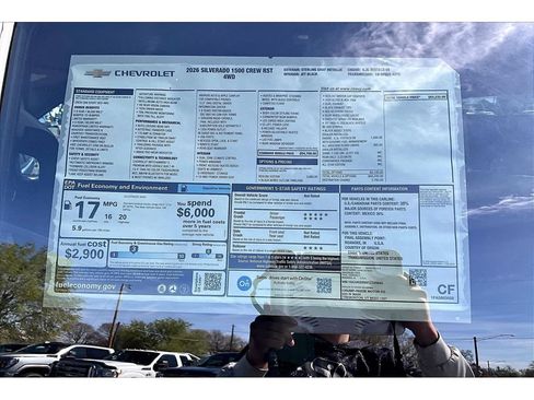 New 2026 Chevrolet Silverado 1500 RST w/ Redline Edition AWD/4WD image 14