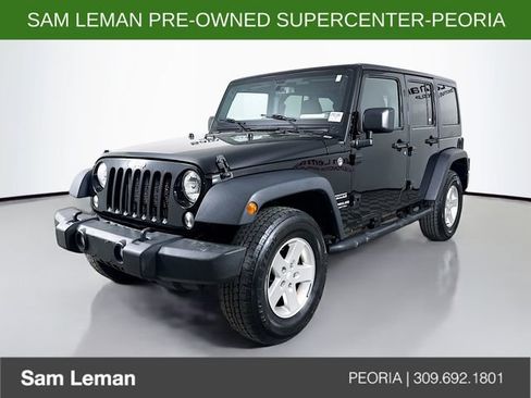 Used 2015 Jeep Wrangler Unlimited Sport w/ Quick Order Package 24S AWD/4WD image 3