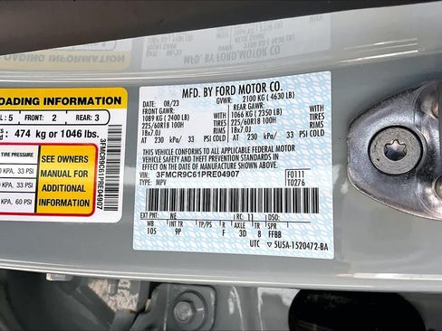 Certified 2023 Ford Bronco Sport Outer Banks w/ Tech Package AWD/4WD image 34