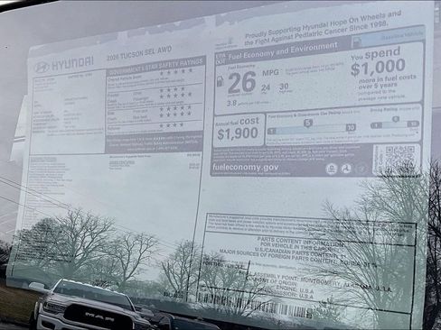 New 2026 Hyundai Tucson SEL image 16