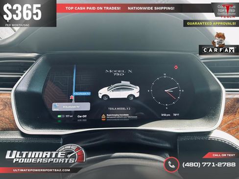 Used 2017 Tesla Model X 75D AWD/4WD image 32