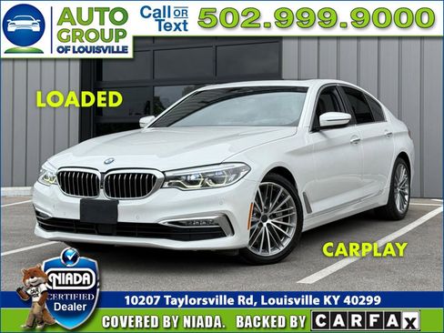 Used 2017 BMW 540i xDrive w/ Sport Package AWD/4WD image 1