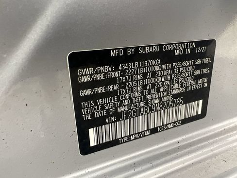 Used 2022 Subaru Crosstrek 2.0i AWD/4WD image 30