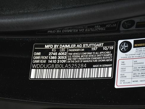 Used 2020 Mercedes-Benz S 63 AMG 4MATIC Sedan image 19