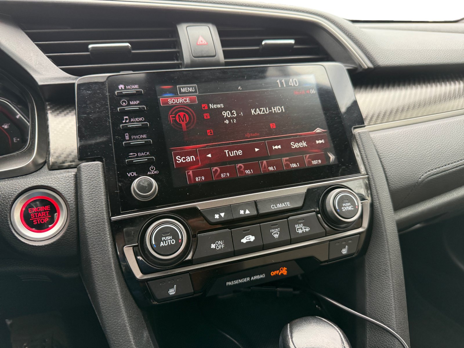 Certified 2019 Honda Civic Sport Touring image 12