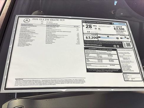 New 2026 Mercedes-Benz GLA 250 4MATIC image 18
