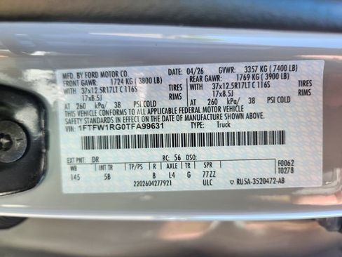 New 2026 Ford F150 Raptor AWD/4WD image 24