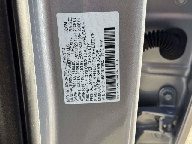Certified 2024 Honda Pilot Elite image 33