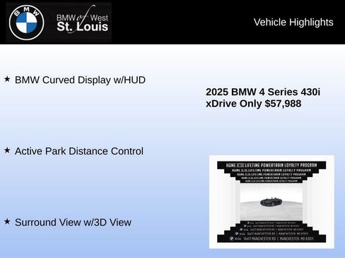 Used 2025 BMW 430i xDrive Convertible w/ Premium Package image 30