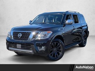 Used 2019 Nissan Armada Platinum w/ Captain's Chairs Package video 1