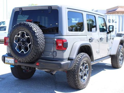 Used 2022 Jeep Wrangler Unlimited Rubicon 4xe w/ Steel Bumper Group AWD/4WD image 5