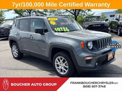 Certified 2022 Jeep Renegade Latitude w/ Convenience Group AWD/4WD image 1