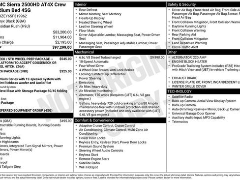 Used 2025 GMC Sierra 2500 AT4X AWD/4WD image 44