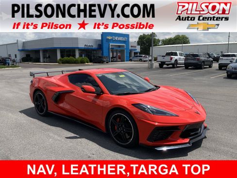 Used 2022 Chevrolet Corvette Stingray Premium Cpe w/ Battery Protection Package RWD image 1