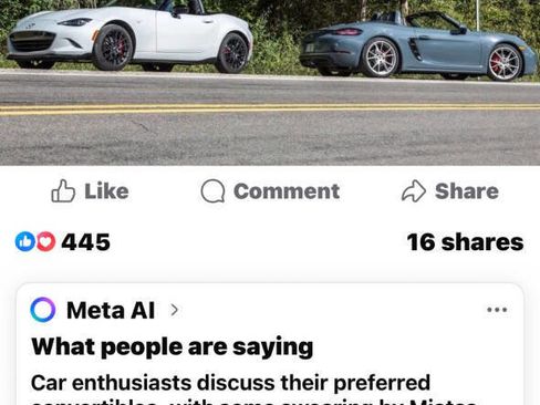 Used 2016 MAZDA MX-5 Miata Sport image 7