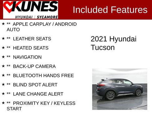 Used 2021 Hyundai Tucson Limited image 2