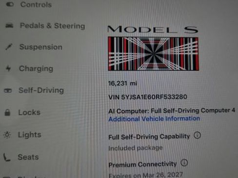 Used 2024 Tesla Model S Plaid AWD/4WD image 69