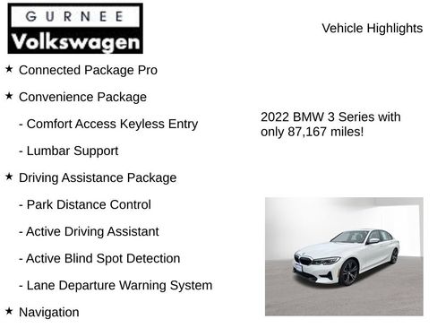 Used 2022 BMW 330i xDrive Sedan w/ Driving Assistance Package AWD/4WD image 8