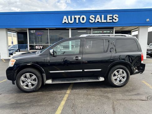 Used 2011 Nissan Armada Platinum w/ 2nd Row Captain Seat Pkg image 2