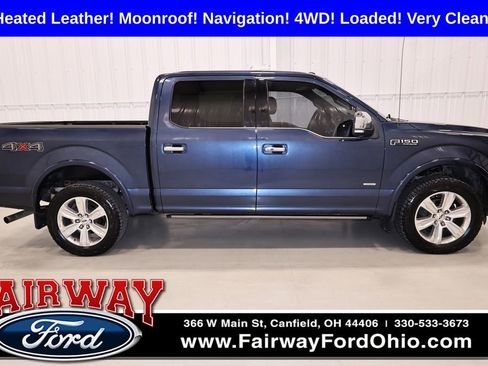 Used 2016 Ford F150 Platinum w/ Equipment Group 701A Luxury AWD/4WD image 1