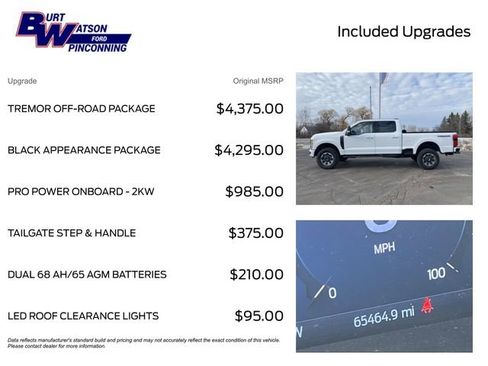 Used 2023 Ford F350 Lariat w/ Tremor Off-Road Package image 3