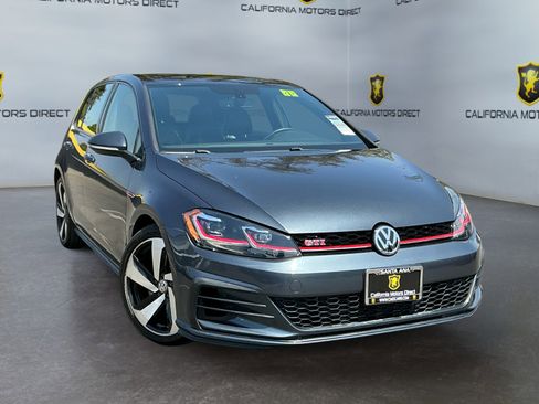 Used 2019 Volkswagen GTI SE w/ SE Experience Package FWD image 3
