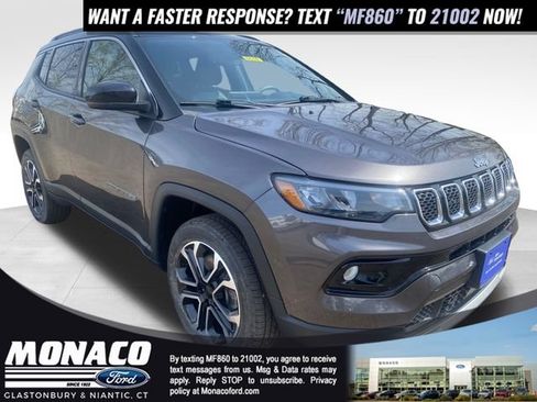 Used 2023 Jeep Compass Limited AWD/4WD image 1