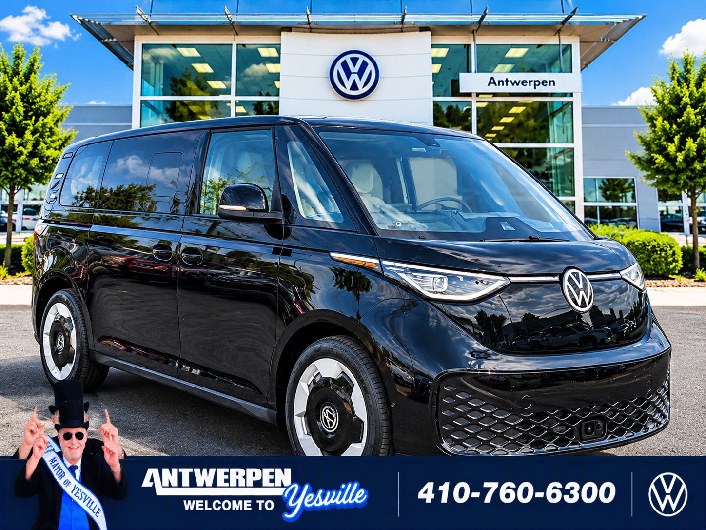 Used 2025 Volkswagen ID. Buzz 1st Edition RWD image 1