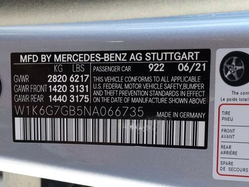 Certified 2022 Mercedes-Benz S 580 4MATIC Sedan image 33