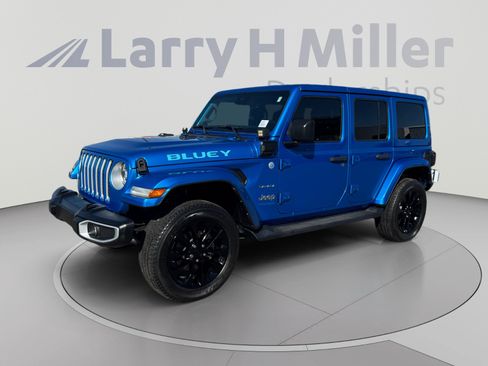 Used 2021 Jeep Wrangler Unlimited Sahara w/ Safety Group AWD/4WD image 1