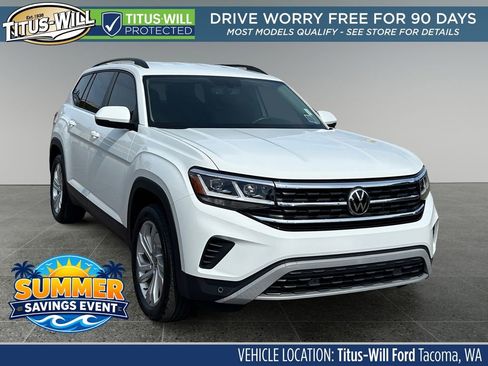 Used 2022 Volkswagen Atlas SE AWD/4WD image 1