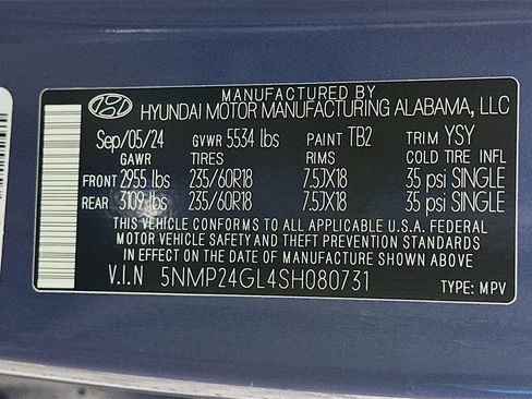 Certified 2025 Hyundai Santa Fe SEL image 32