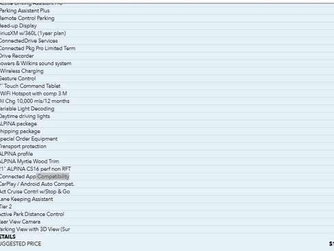 Used 2022 BMW ALPINA B7 xDrive w/ Luxury Rear Seating Package image 6